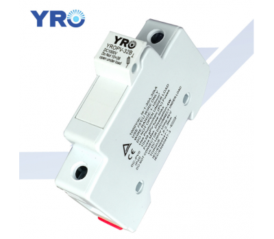 Корпус под плавкий предохранитель YROPV-32B DC FUSE 32A 1000V , под предохранитель 10*38mm