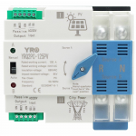 Автомат ввода резерва (АВР) двухполюсный RQ2PC-125PV , 220V/125A на DIN-рейку для инверторов