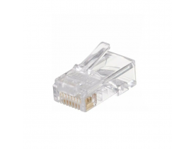 Коннектор Merlion RJ-45 8P8C UTP Cat-6 (50 шт/уп.) Q100 - Коннекторы cat.6 RJ-45