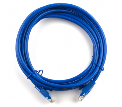 Патч-корд литий RITAR, UTP, RJ45, Cat.5e, 30m, синій, Cu (мідь)