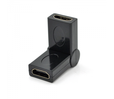 Перехідник HDMI 360° (мама-мама)