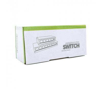 Коммутатор JY 5008S 8 портов Ethernet 10/100 Мбит/сек. DC 5 . Блок питания 5V в комплекте