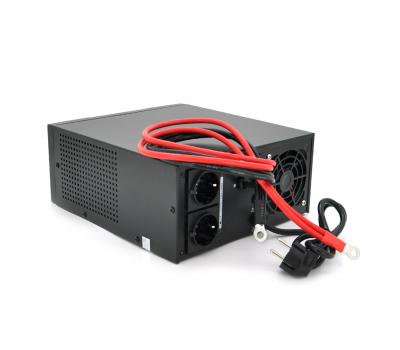 ИБП BRAZZERS BRSW-LFP-1500-24 (1200Вт), под внешний АКБ 24V(LiFePo4/GEL/AGM), ток заряда 10/20A, BOX