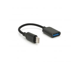 Переходник KIN KY-242 USB2.0(AF) OTG - Type-C(M), 0.15m, Black, Box - Аксессуары для смартфонов