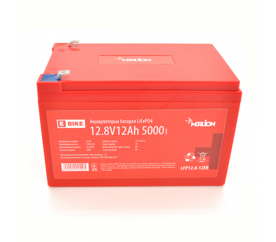 Літій-залізо-фосфатний акумулятор Merlion LiFePO4 12.8V 12AH(4S2P/BMS-15A), (151x99x99)  для електротранспорту, 5000 циклів, Q12