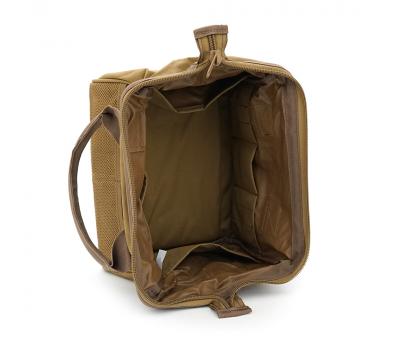 Сумка для ручного багажа, 17x5.5x20.6cm, Brown, 0.5кг