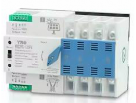 Автомат ввода резерва (АВР) четырехполюсный YRQ2PC-125PV , 400V/125A на DIN-рейку для инверторов - Электрика и кабельная продукция