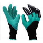 Резиновые перчатки с когтями для сада и огорода Garden Genie Gloves