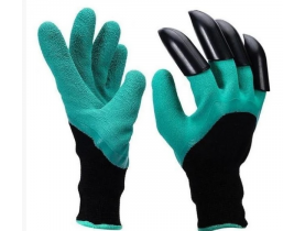 Гумові рукавички з кігтями для саду та городу Garden Genie Gloves / Електрика та кабельна продукція