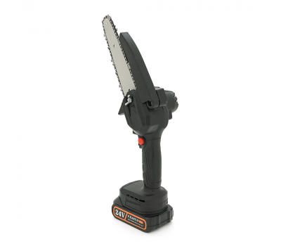 Аккумуляторная цепная пила Mini Chain Saw 15cm, 24V, зарядное+акумулятор, Case