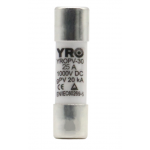 Плавкий предохранитель YROPV-30, 25A, 1000Vdc, 10×38mm, постоянное напряжение, 10 штук в упаковке, цена за 1 штуку