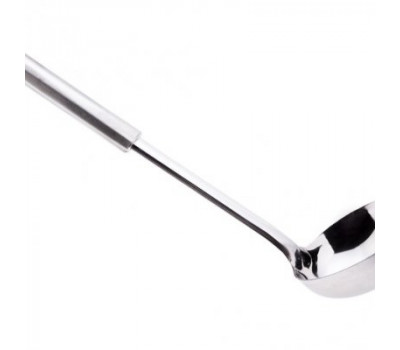 Ladle made of stainless steel pipes oval V 0.15 l L 29 cm ( pcs )