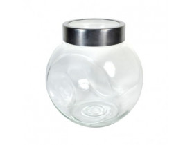 Ємність скляна для зберігання з кришкою V 0,2 л (набір 3 шт) - Кухонная утварь и аксессуары