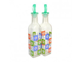 Пляшки скляні для олії та оцту з гейзерною пробкою V 300 мл ( 2 шт ) - Empire