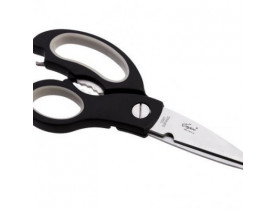 Ножиці кухонні з чорними ручками L 23 см (шт) / Ножі й ножиці кухонні