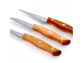 Ножі для карвінгу L 18 см (набір 3 шт) / Ножі й ножиці кухонні