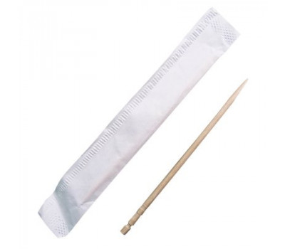 Зубочистка бамбуковая в индивидуальной упаковке L 7 см (1000 шт)