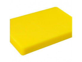 Доска разделочная пластиковая желтая 44 х 30 х 5 см (шт) - Доски разделочные