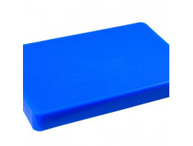 Доска разделочная пластиковая синяя 44 х 30 х 5 см (шт) - Доски разделочные
