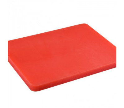 Дошка обробна пластикова червона 44 х 30 х 2,5 см (шт)