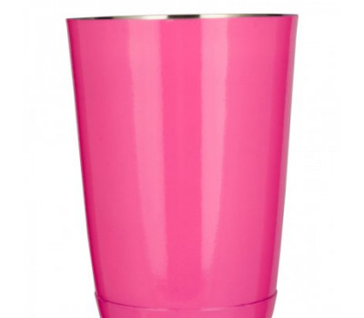 Шейкер "Бостон міні" нержавіючий розового кольору V 0,4 л Н 12 см (шт)