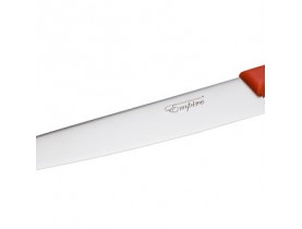 Ніж професійний з червоною ручкою L 43 см (шт) / Ножі й ножиці кухонні