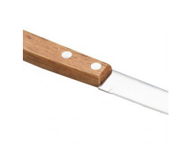 Нож для стейка с деревянной ручкой L 17 см (шт) - Столовые приборы