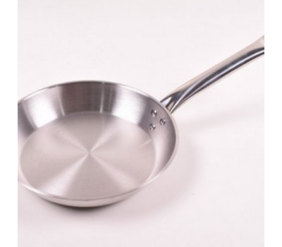 Сковорода профессиональная из нержавеющей трехслойной стали Ø 26 см (шт)