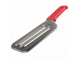 Шинківка з червоною ручкою L 30 см (шт) / Ножі й ножиці кухонні