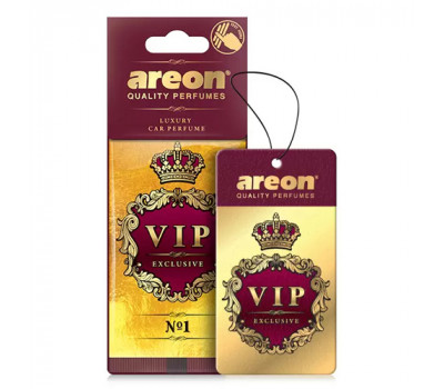 Освежитель воздуха AREON сухой листик VIP №1 (VIP01)