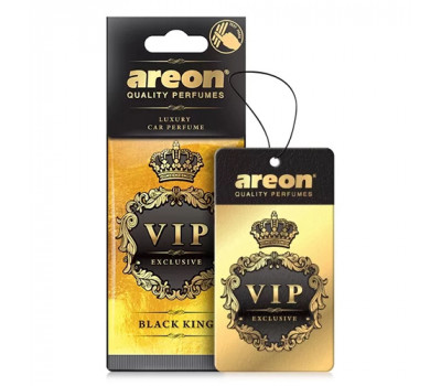 Освежитель воздуха AREON сухой листик VIP Black King (VIP02)