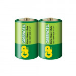 Батарейка GP GREENCELL 1.5V солевая 15G-S2 , R20, D (4891199000072)