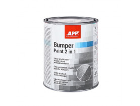 APP Краска бамперная Bumper Paint, серая1.0l (020802) - Расходники для малярных работ