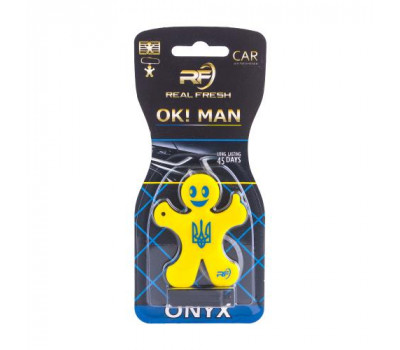 Освежитель воздуха  REAL FRESH OK ! MAN Tutti Premium Onyx (5540)