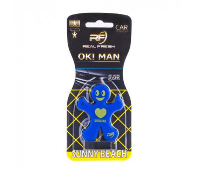 Освежитель воздуха  REAL FRESH OK ! MAN Premium Sunny Beach (5533)