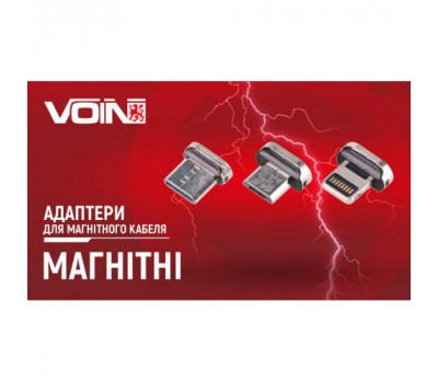 Адаптер для магнитного кабеля VOIN 6101M/6102M, Micro USB, 3А (VC-6101M/6102M)