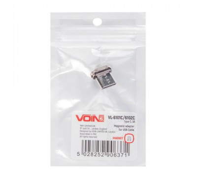 Адаптер для магнитного кабеля VOIN 6101C/6102C, Type C, 3A (VP-6101C/6102C)