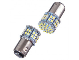 Лампа диодная S25 1157-1206-50SMD 2 контакта 60471 (1157-1206-50MD 1) - Лампы LED