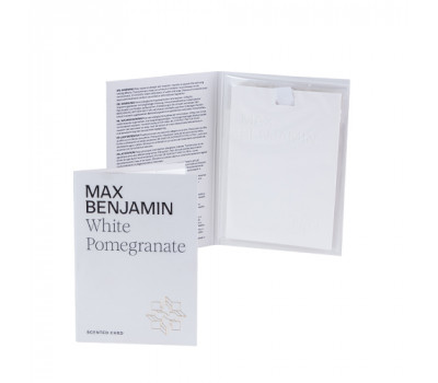 Освежитель воздуха MAХ Benjamin Scented Card White Pomegranate (717707)