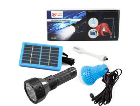 Фонарь YW-038-3W, 1 лампа 3W, гибкая Led лампа, Li-Ion акум. , солнечная батарея, Box (YW-038-3W) - Переноски-Фонари