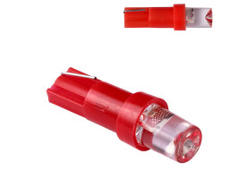 Лампа PULSO/габаритная/LED T5/1SMD-3030/24v/0.5w/3lm Red (LP-240318) / СВІТЛО