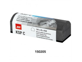 APP Брусок шлифовочный KSP С 140mm x 45mm x R20 (150205) / Витратники для малярних робіт