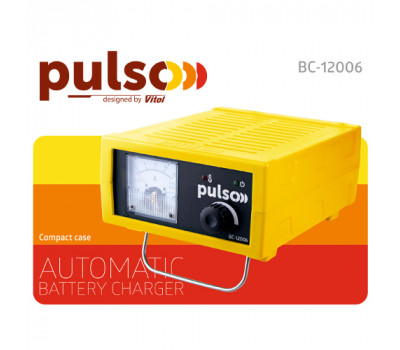 Зарядное устр-во PULSO BC-12006 12V/0.4-6A/5-120AHR/Импульсное (BC-12006)