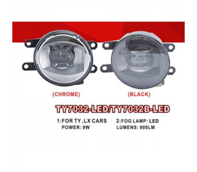 Фары доп.модель Toyota Cars/TY-7032L/LED-12V9W900Lm/эл.проводка (TY-7032LED)