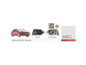 Фари додаткової моделі Hyundai Accent/2018-/HY-372W/ел.проводка (HY-372W) / Оптика модельна