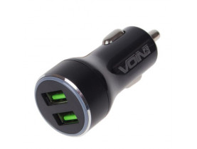 Автомобильное зарядное устройство VOIN 36W, 2USB QC3.0, 12/24V (3.6-6.5V/3A, 6.5-9V/2A, 9V-12V/1.5) (C-36205Q) / Автомобільні зарядні пристрої для смартфонів