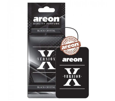 Освежитель воздуха AREON Х-Vervision лист Black Crystal (AXV10)