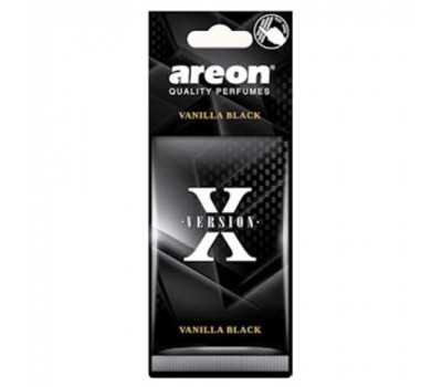 Освежитель воздуха AREON Х-Vervision лист Vanilla Black (AXV11)