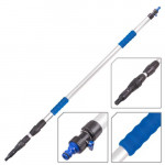 Ручка телескопическая для щетки для мытья автомобиля, SC2565, длина 128-300см, диаметр 22-25-30мм (SC2565)