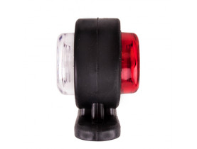 Габарит бело-красный 6 LED 12/24V малый на ножке 55*48*53мм (TH-301) / Додаткові стопи